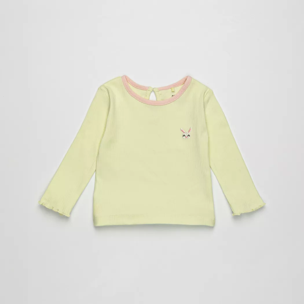 Manor Baby - T-Shirt, langarm, 74, Grün 2
