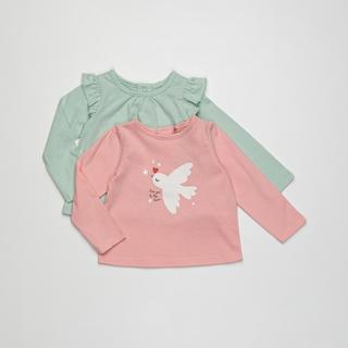 Manor Baby  T-shirt, maniche lunghe, 2-pack 