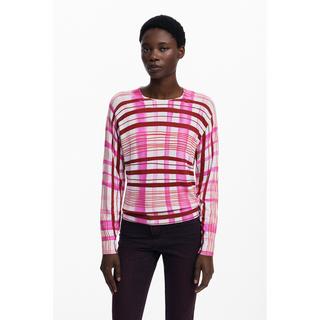 Desigual Pull Manches Longues Motif  