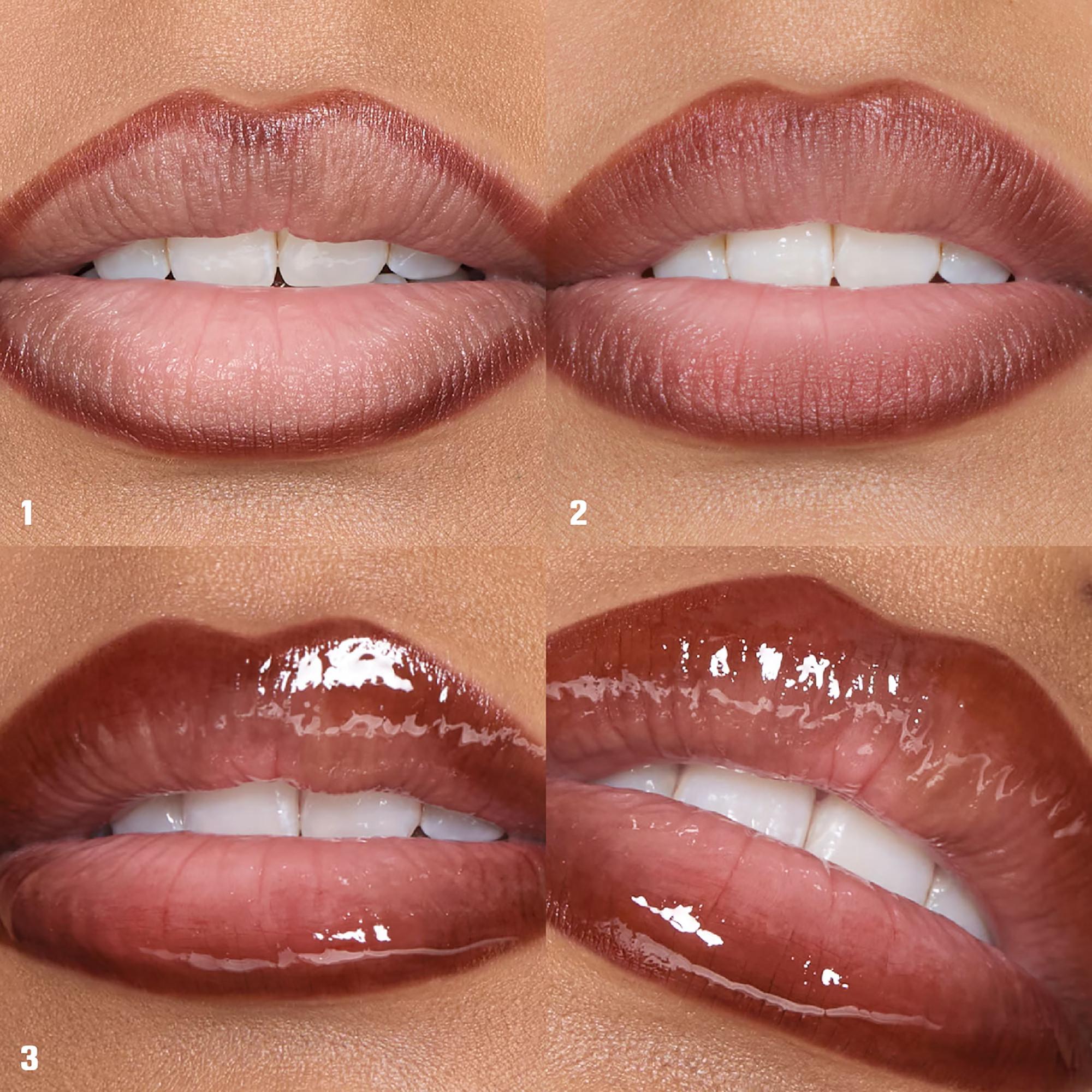 Huda Beauty  Makeout Sesh Lip Duo Peachy Nudes - Set per labbra 