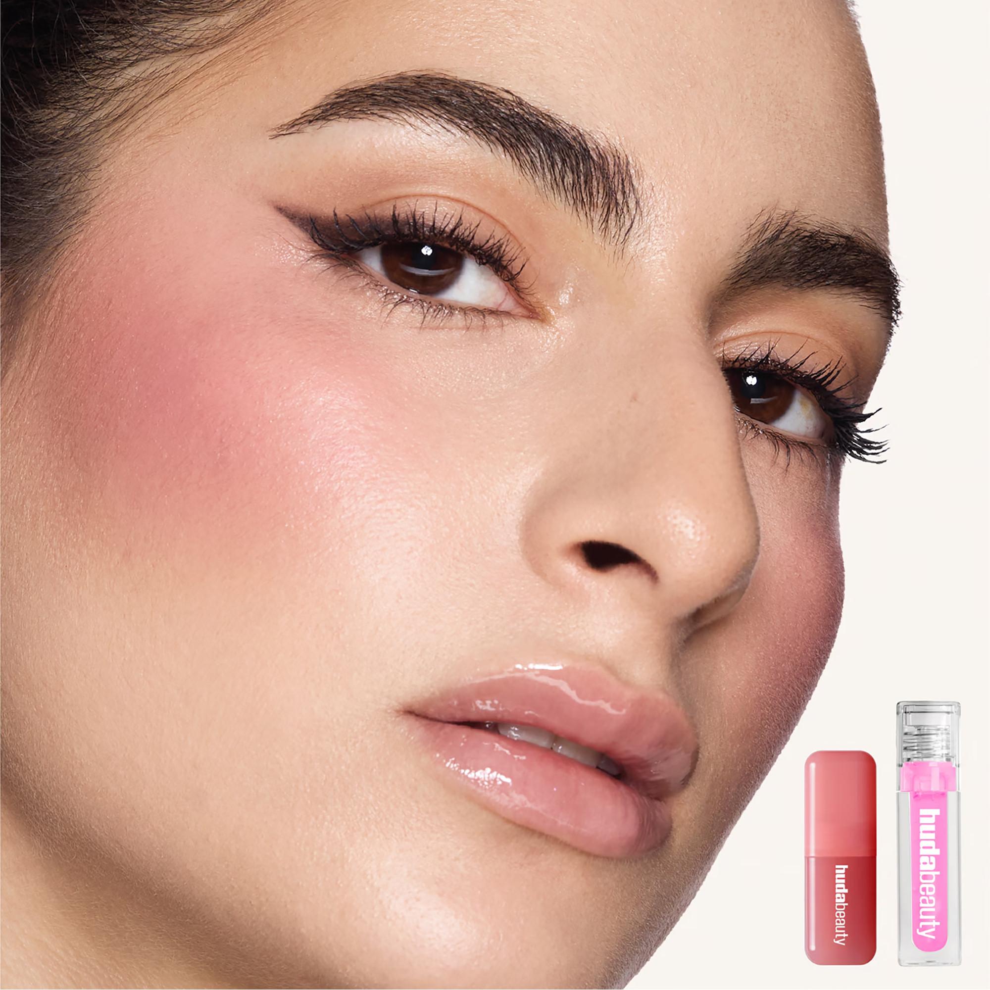 Huda Beauty  Cheek & Lip Duo Berries and Cream - Make-up-Set 