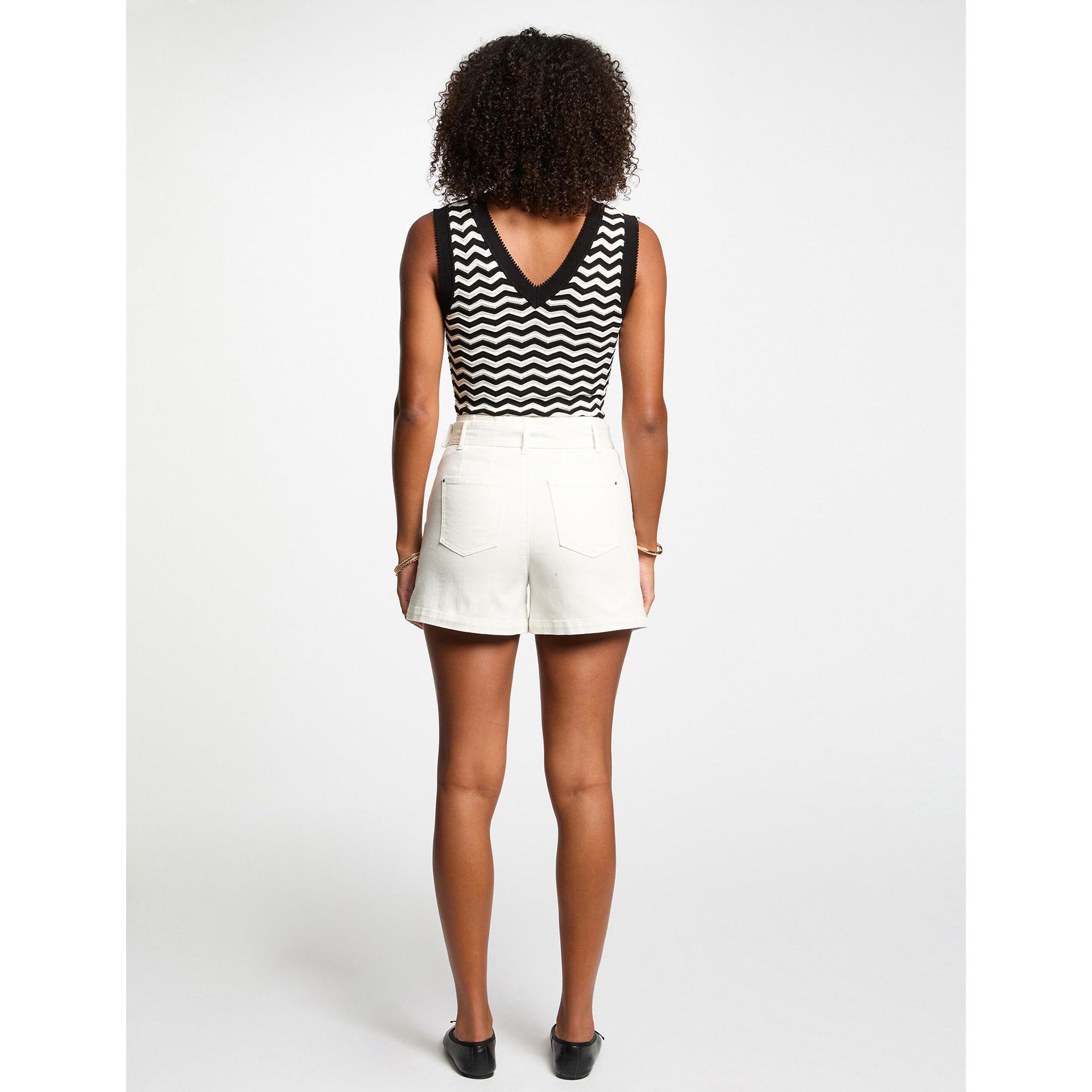 MORGAN Maglione senza maniche scollo a V  