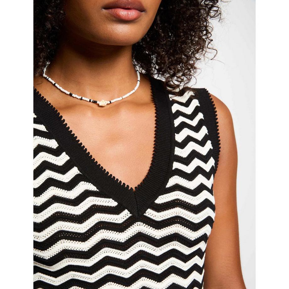 MORGAN Pullover sans manches col en V  