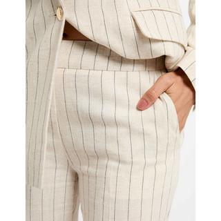 MORGAN Nadelstreifen Hose mit geradem Bein  