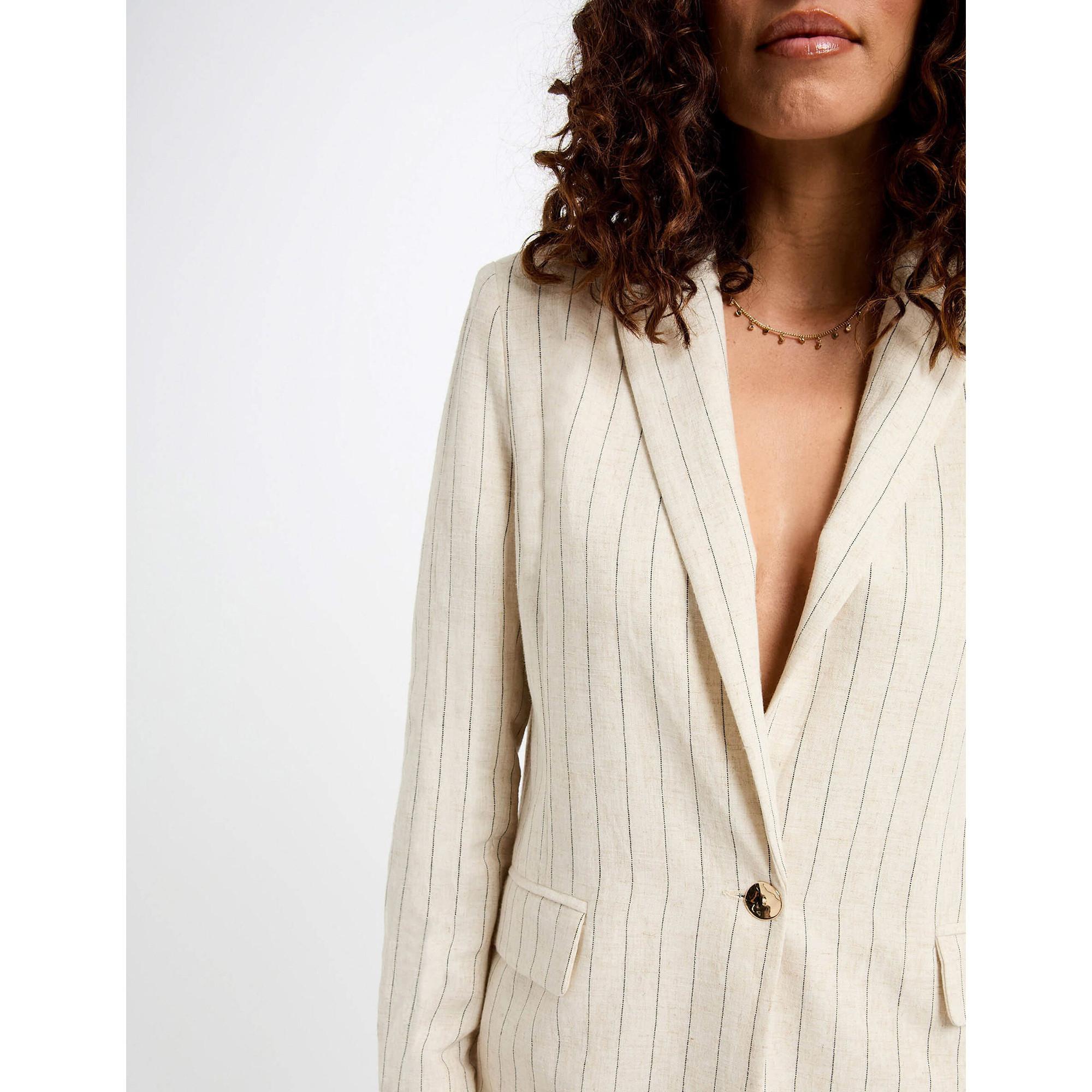 MORGAN Gestreifter Blazer  