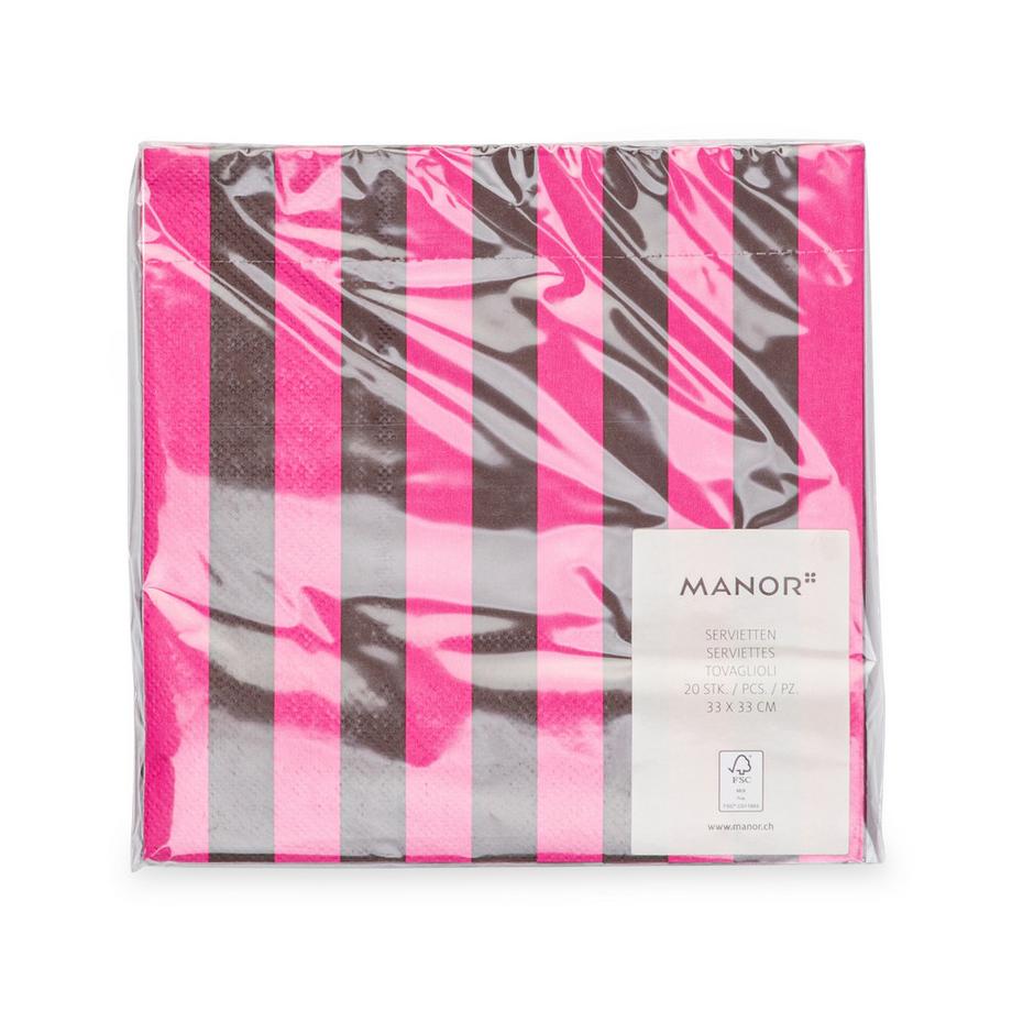 Serviettes en papier, 20 pièces