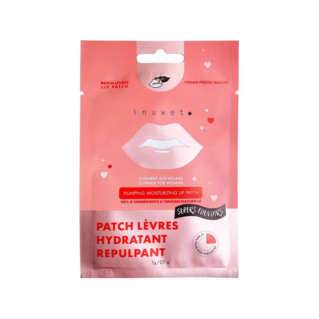 inuwet - Patch Für Die Lippen / Feuchtigkeitsspendend Aufpolsternd, 1 Stück