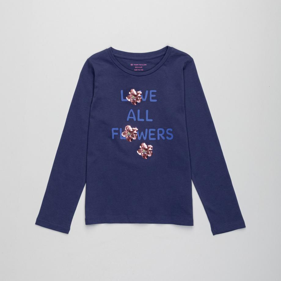 TOM TAILOR  T-shirt, manches longues 