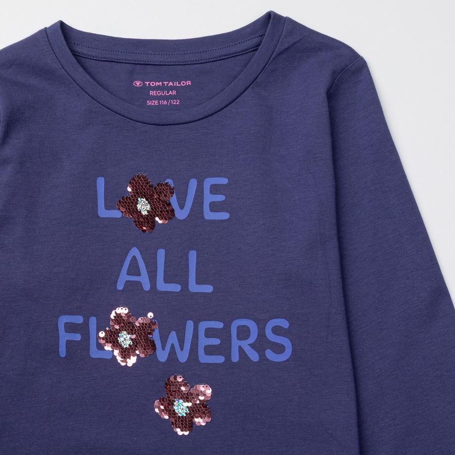 TOM TAILOR  T-shirt, manches longues 