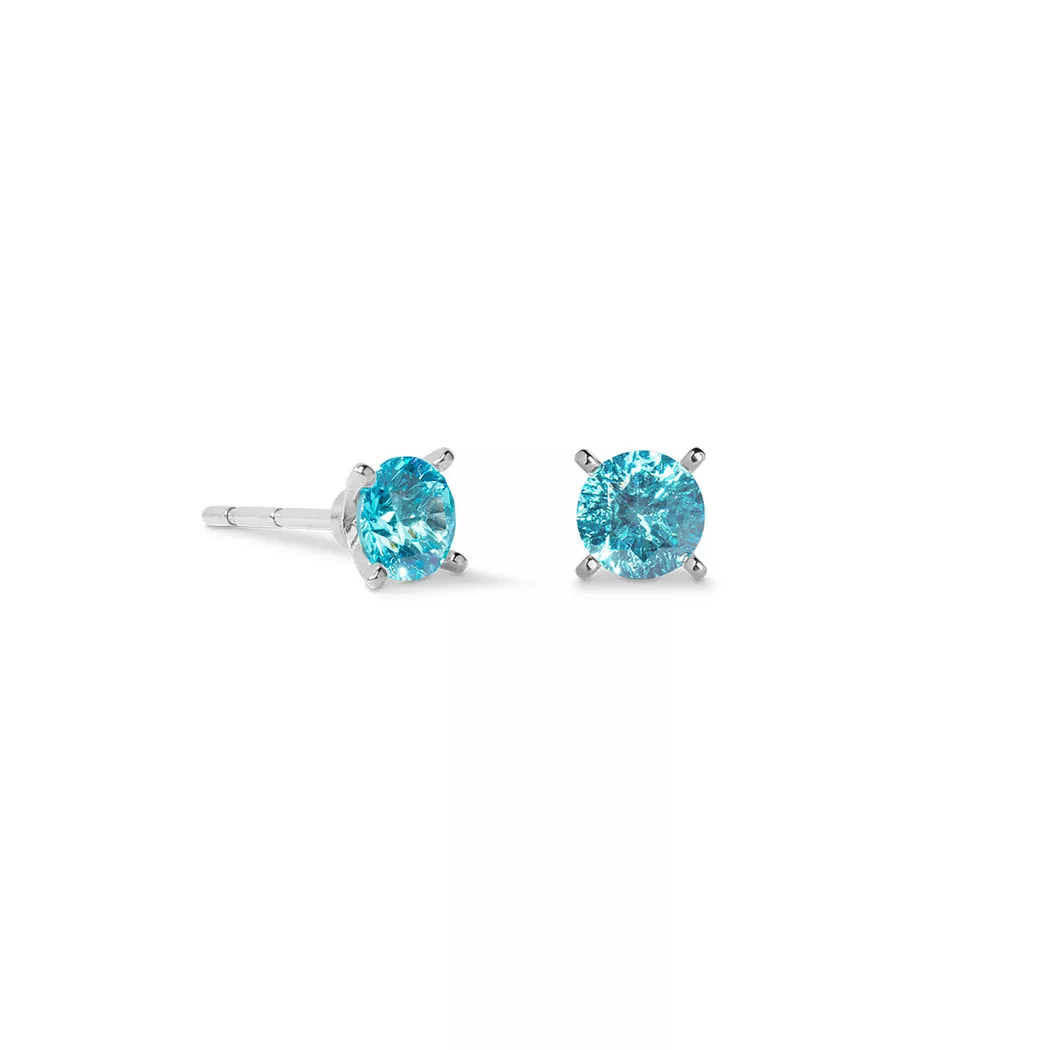 COEUR DE LION - Ohrstecker, One Size, Silberfarben