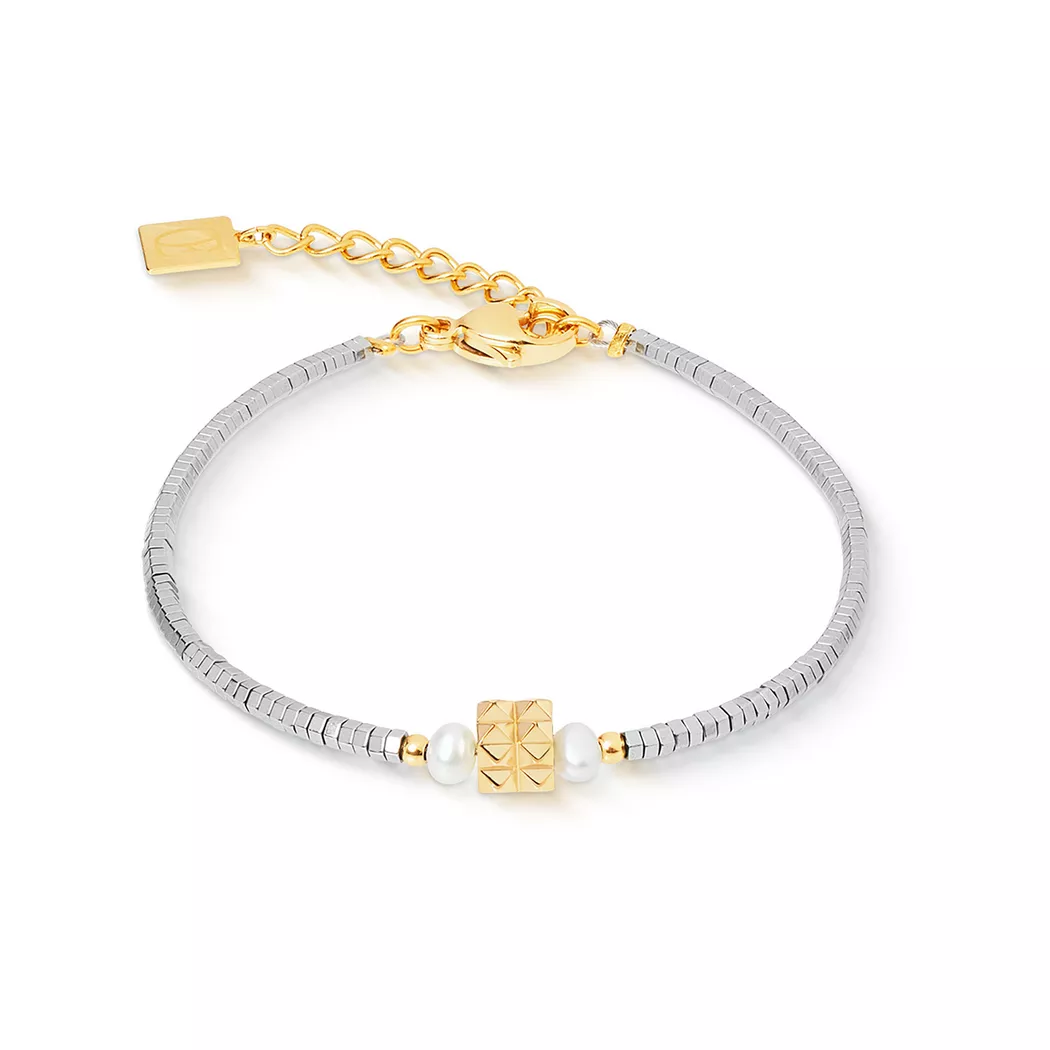 COEUR DE LION - Armband, 18cm, Goldfarben