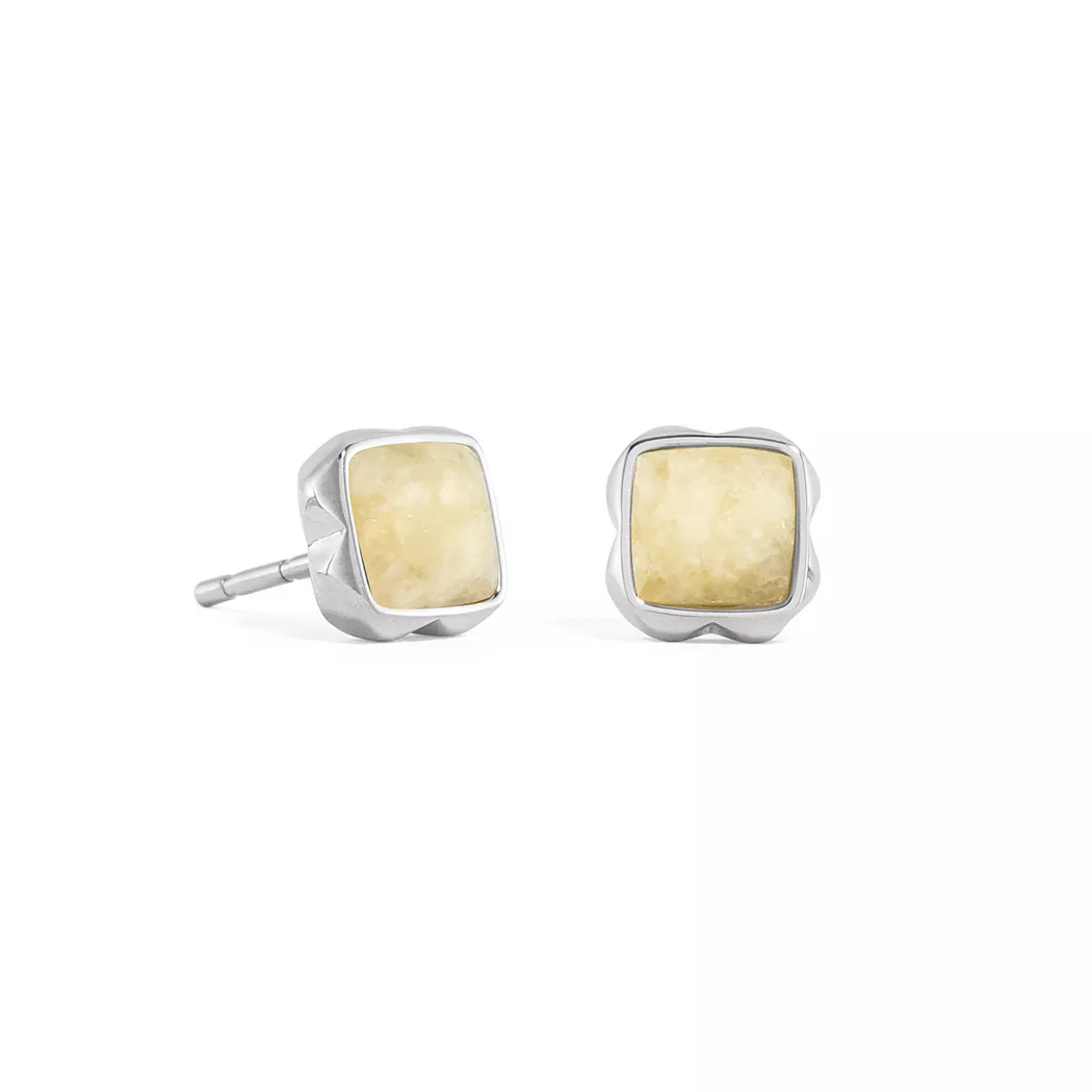 COEUR DE LION - Ohrstecker, One Size, Silberfarben