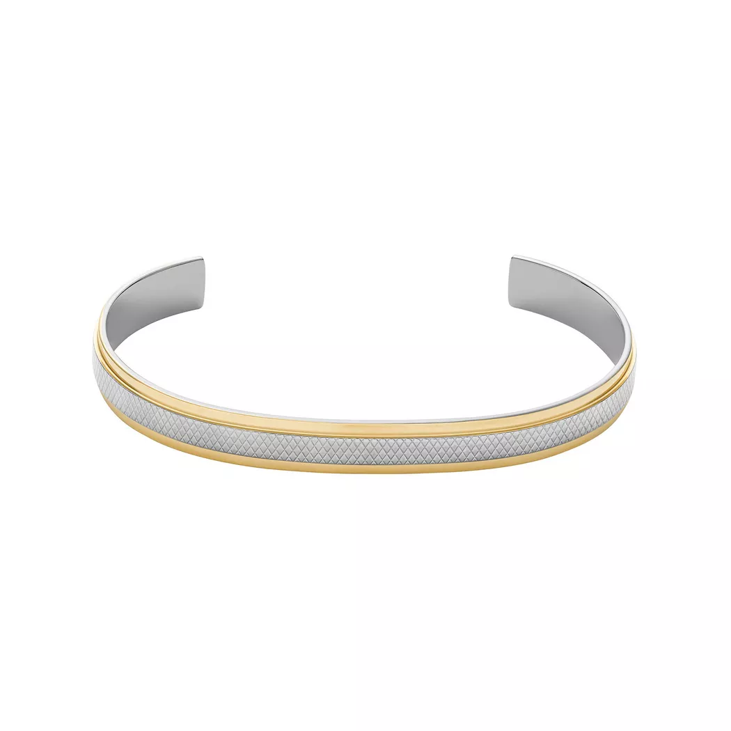 Fossil - Armband, Knox, One Size, Zweifarbig