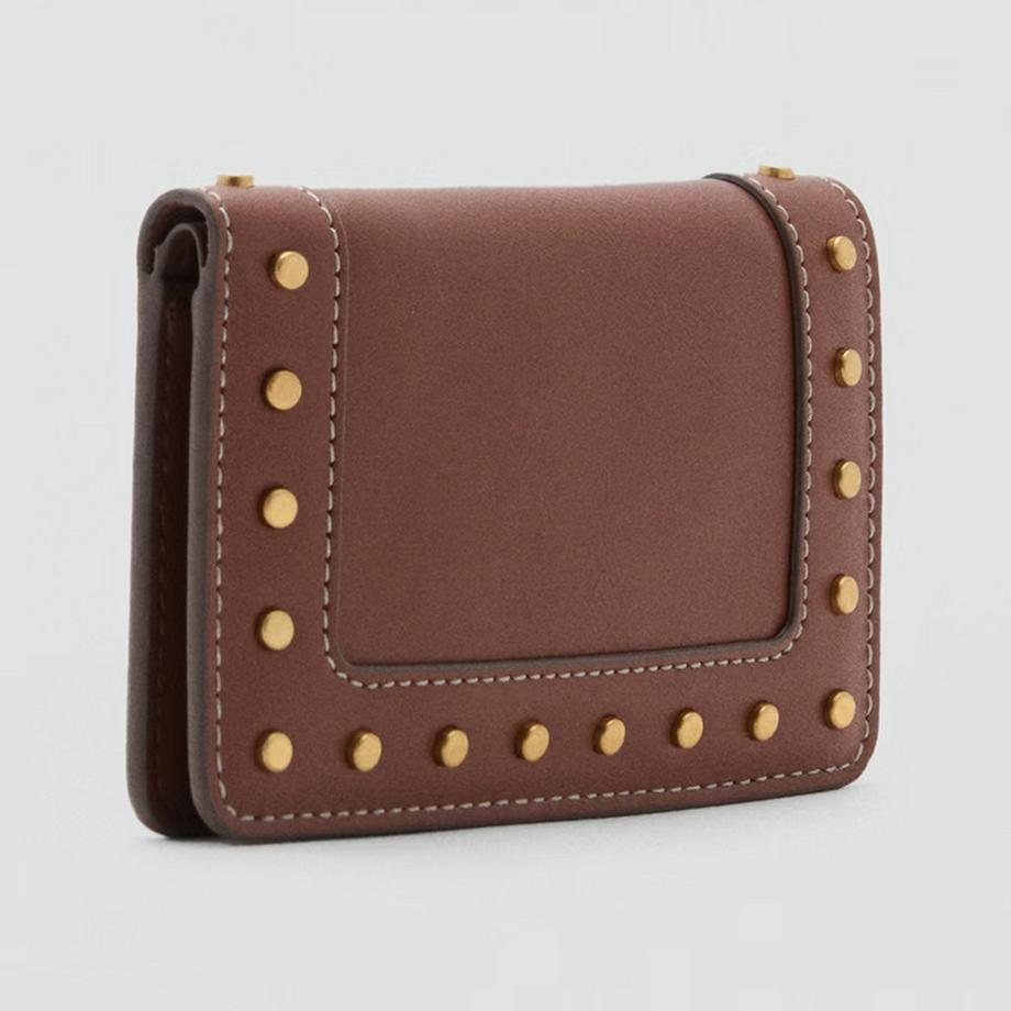 MANGO Serrat Portemonnaie clouté  