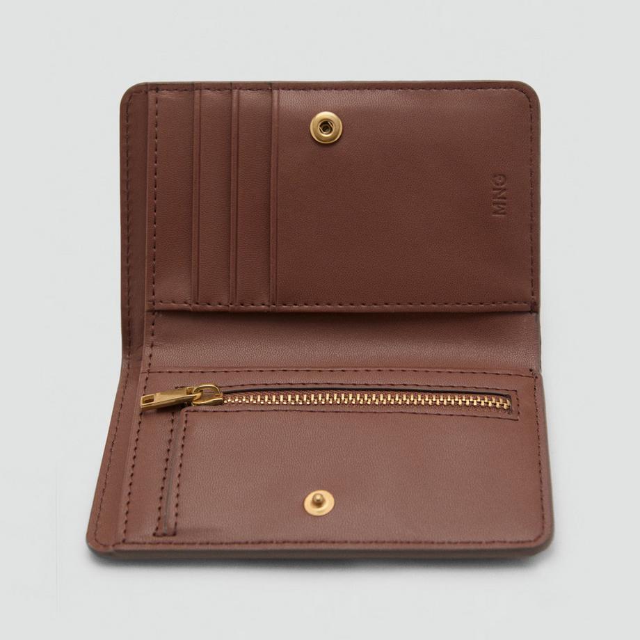 MANGO Serrat Portemonnaie clouté  