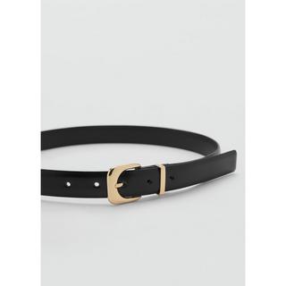 MANGO Maxima Cintura Classica con Fibbia ad Ardiglione  