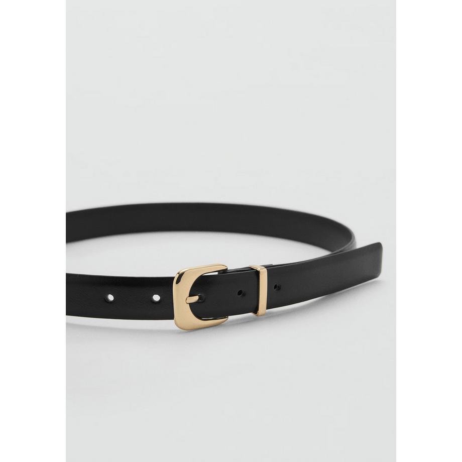 MANGO Maxima Ceinture Classique à Boucle Ardillon  