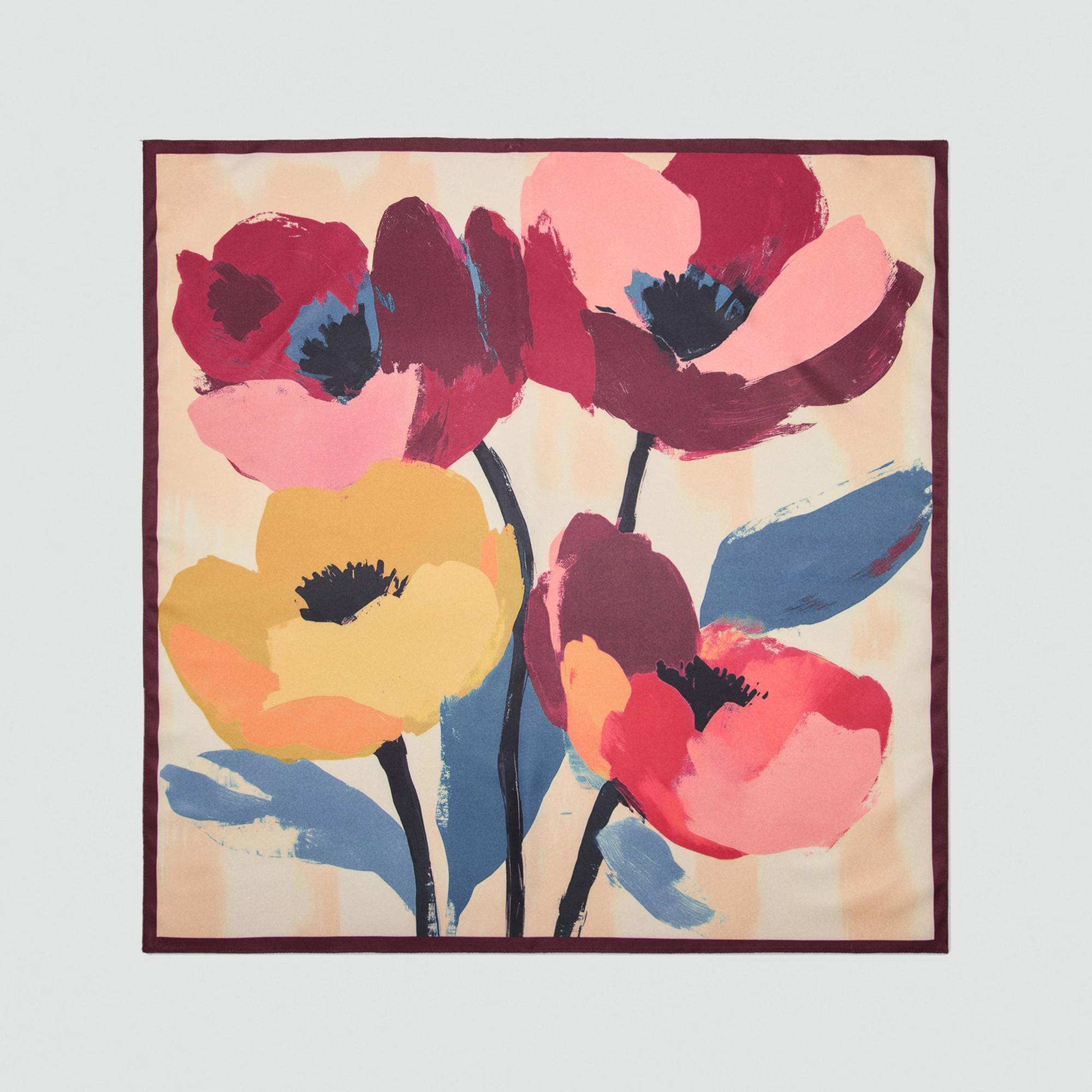 MANGO Poppy Foulard quadrato  