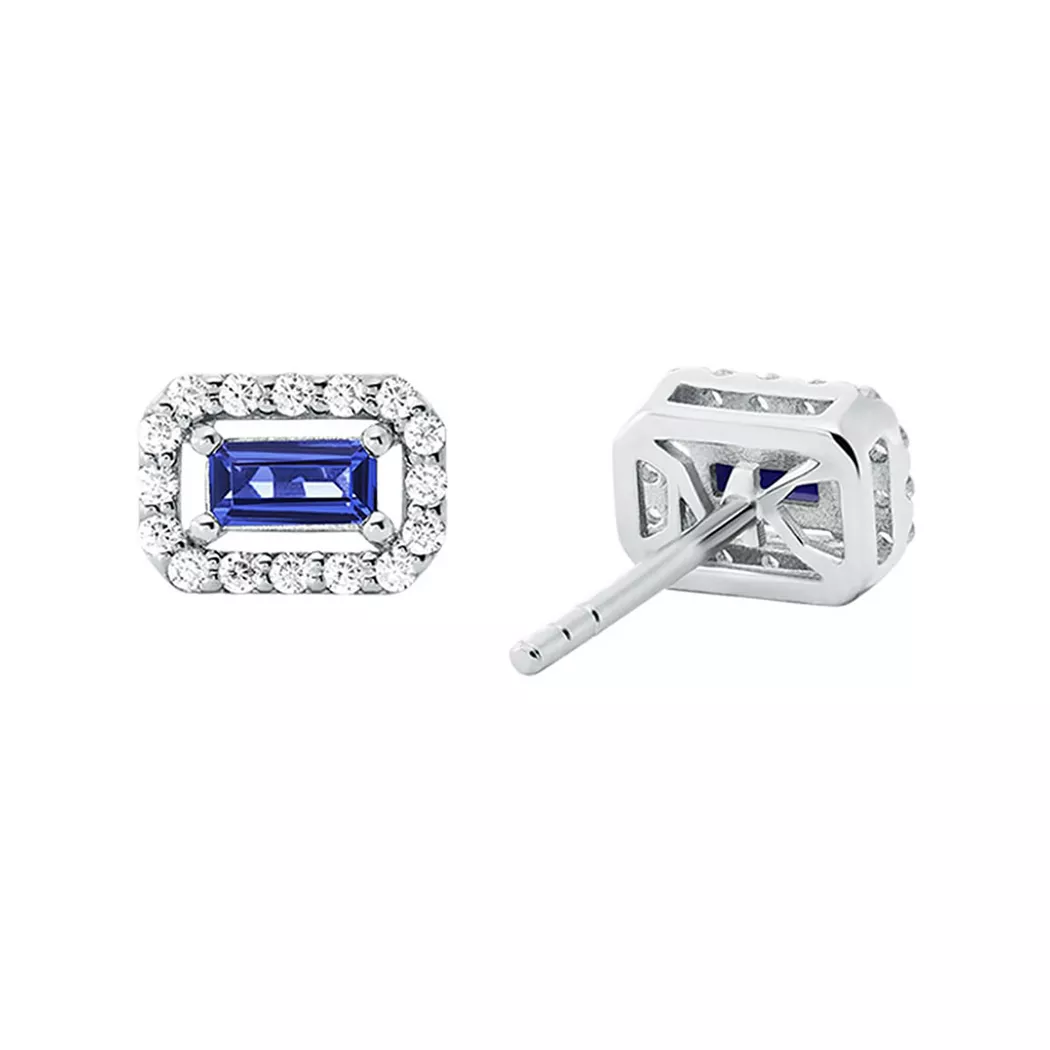 Paar Ohrstecker MICHAEL KORS "Schmuck Geschenk Silber 925 Ohrringe PREMIUM", silber (silberfarben, kristallweiß, kristallweiß), Ohrringe, Damen, 12mm, Silber 925 (Sterlingsilber), mit Zirkonia (synth.) 2