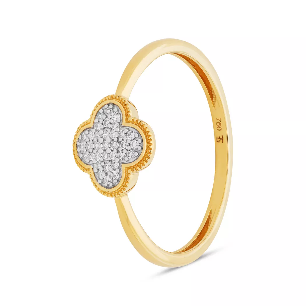 L' Atelier Gold 18 Karat by Manor - Ring, 14, Gelbgold 2