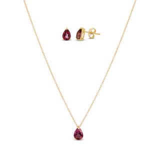 L' Atelier Gold 18 Karat by Manor  Set collier/bo 