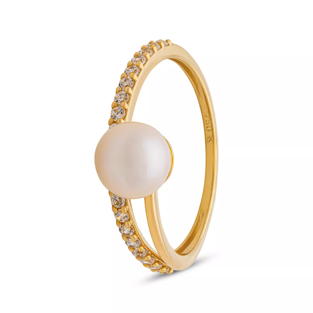 Puro® - Ring, 52, Gelbgold