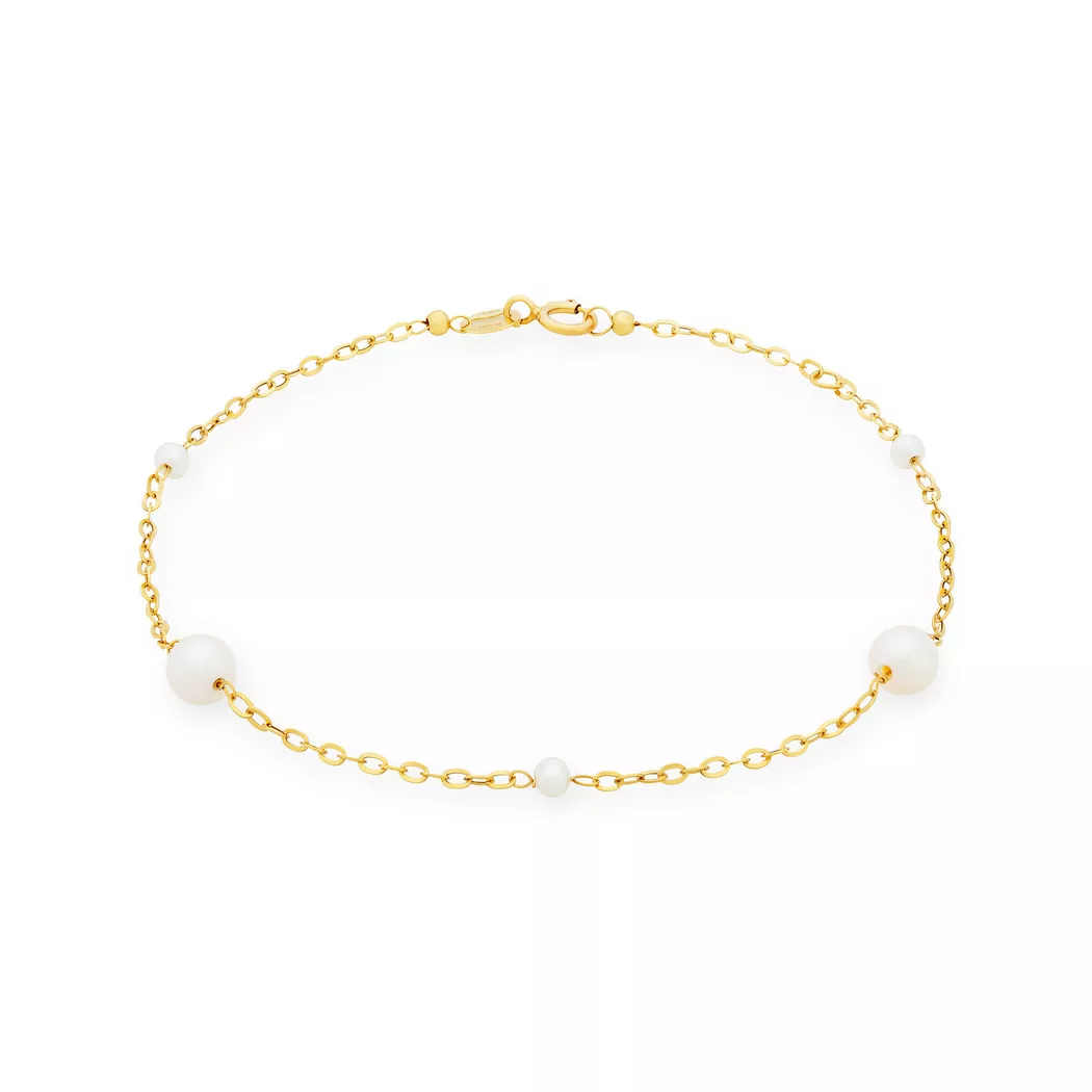 Puro® - Armband, 19cm, Gelbgold