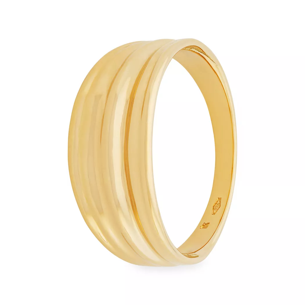 L' Atelier Gold 18 Karat by Manor - Ring, 14, Gelbgold 3