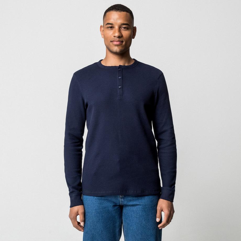 Manor Man Maglione Henley Maniche Lunghe  