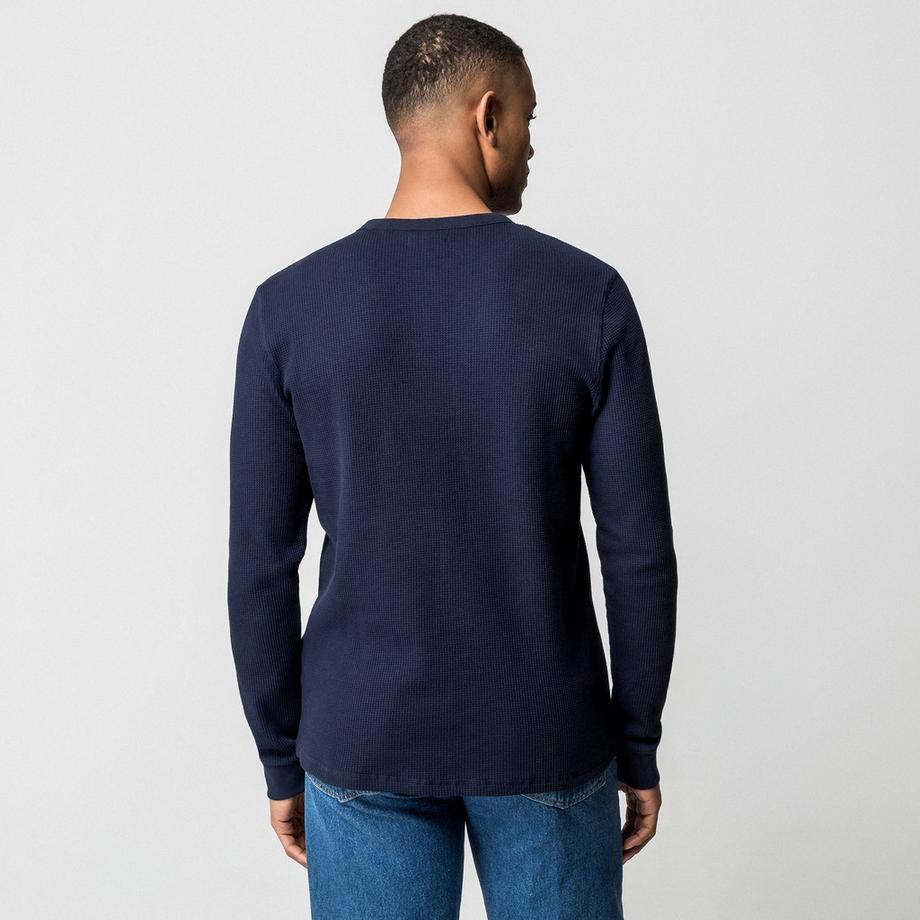 Manor Man Maglione Henley Maniche Lunghe  