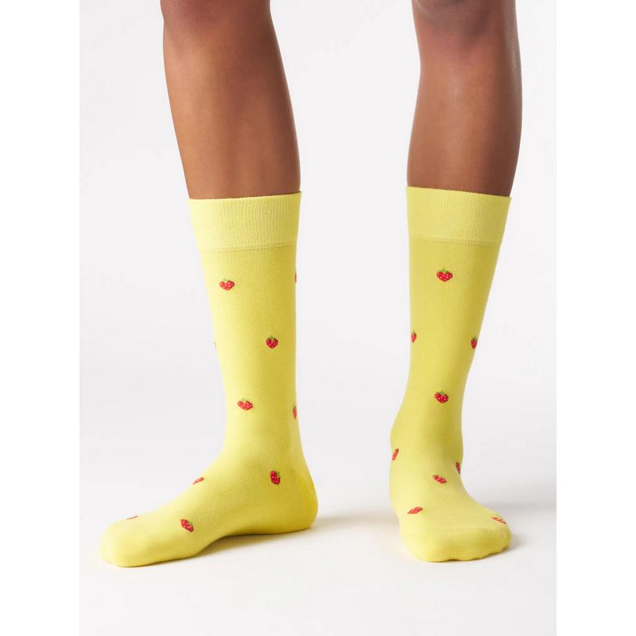 von Jungfeld Strawberry Chaussettes Hauteur Mollet  