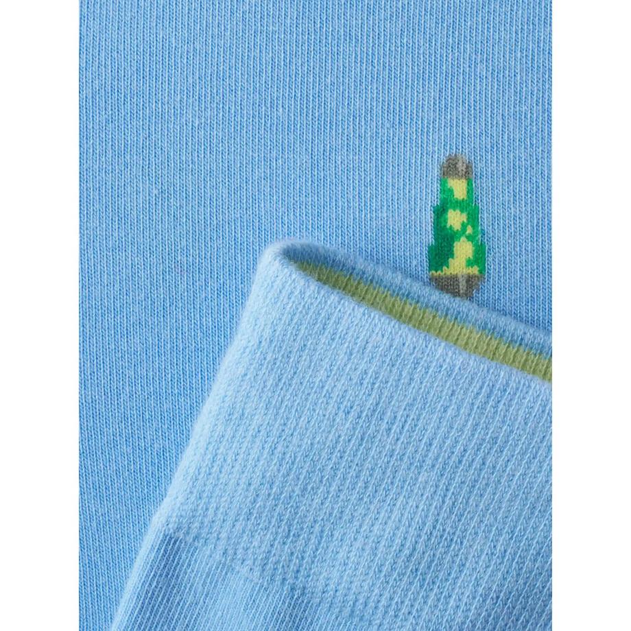 von Jungfeld Lavalamp Ice Blue Chaussettes Hauteur Mollet  