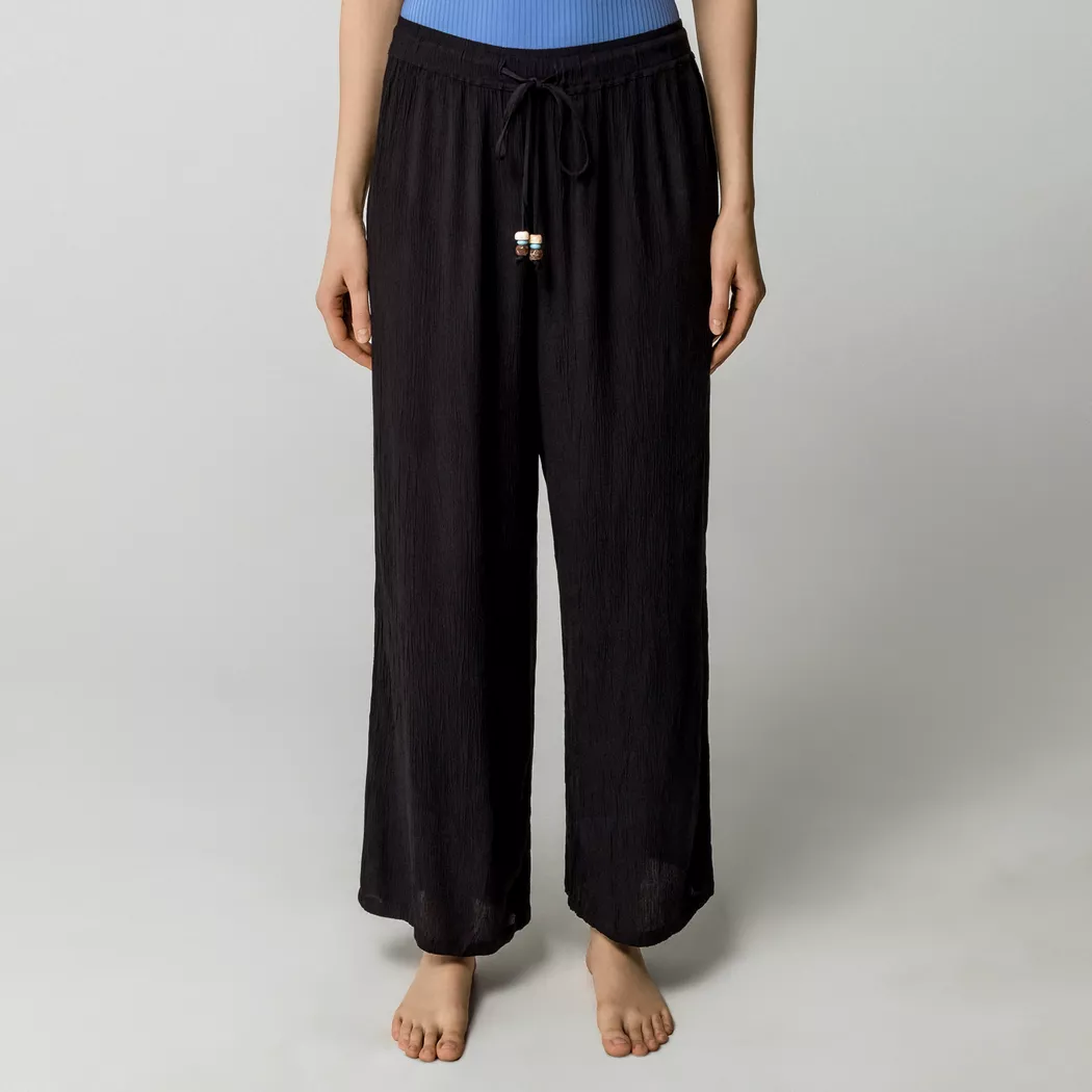 Manor Woman - Hose, für Damen, Black, Größe L