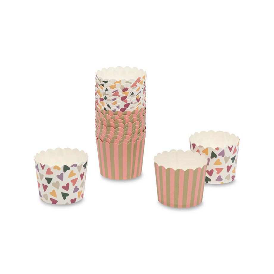 Manor Set pour cupcakes Candy/Easter Hearts 