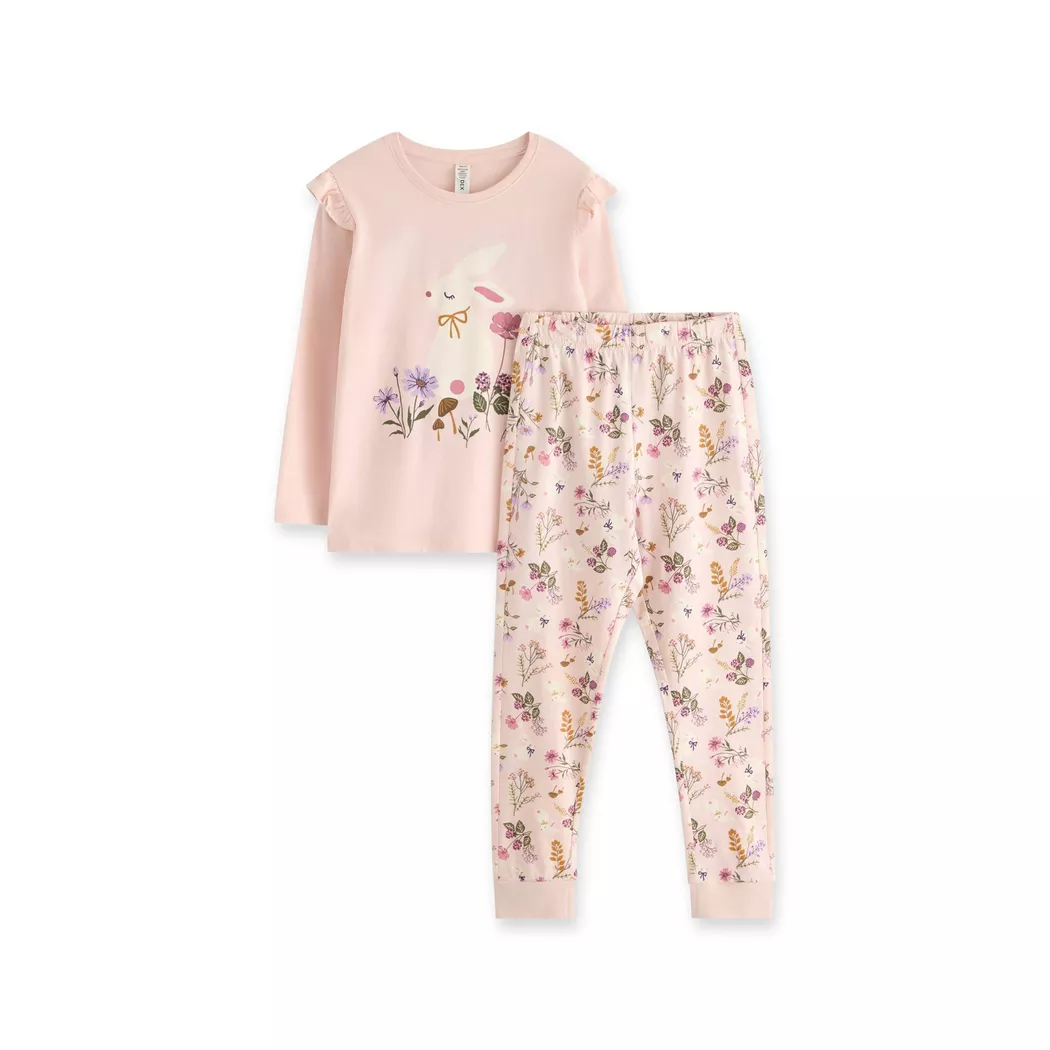 Lindex Pyjama-Set Rosa 98-104 2