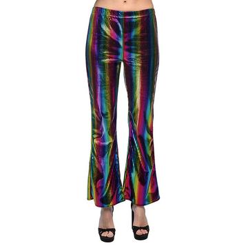 Pantaloni a zampa Rainbow Taglia L/XL