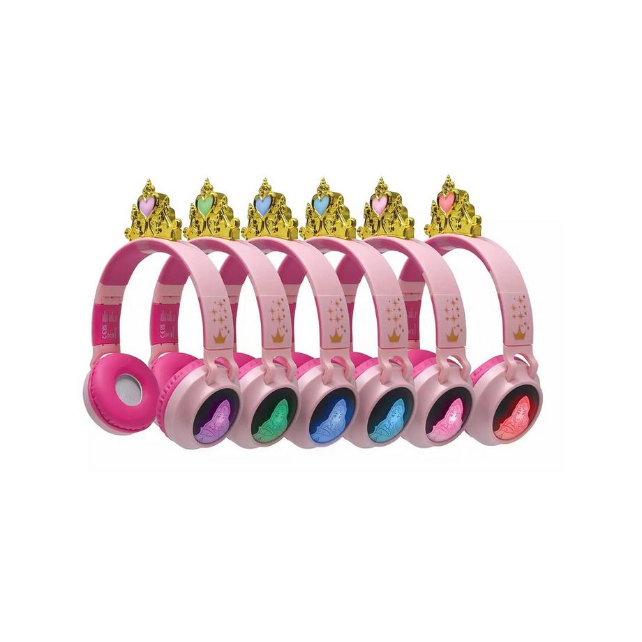 Lexibook  Casque Bluetooth Disney Princess Rose 