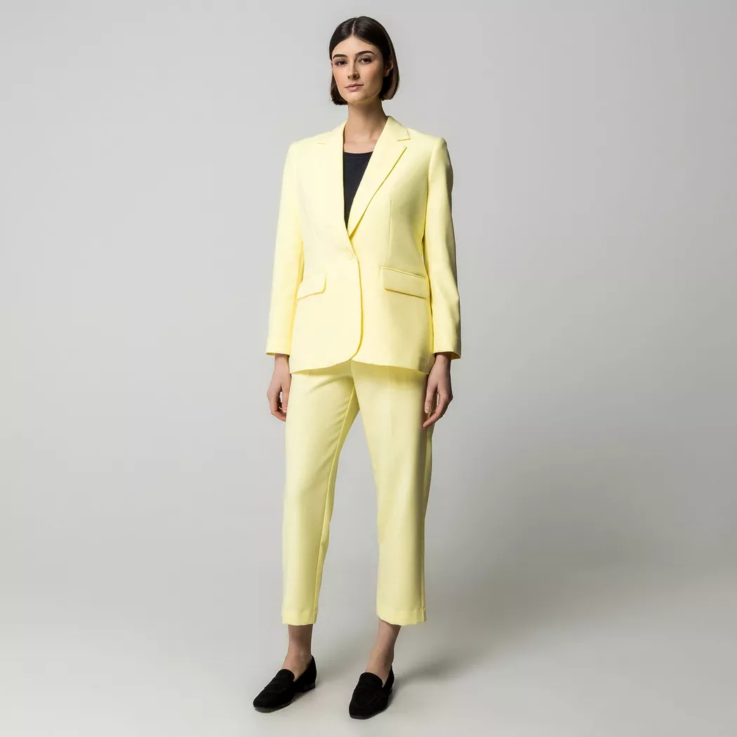 Manor Woman - Blazer, für Damen, Limone, Größe 38