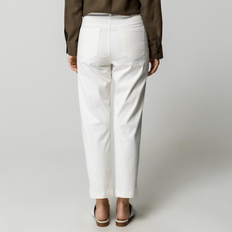 Manor Woman Pantalon Capri Coupe Droite  