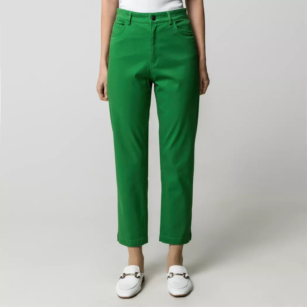 Manor Woman - Hose, für Damen, Grün, Größe 46