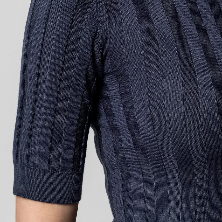 Manor Woman Pull Manches Courtes Tricot Côtelé  