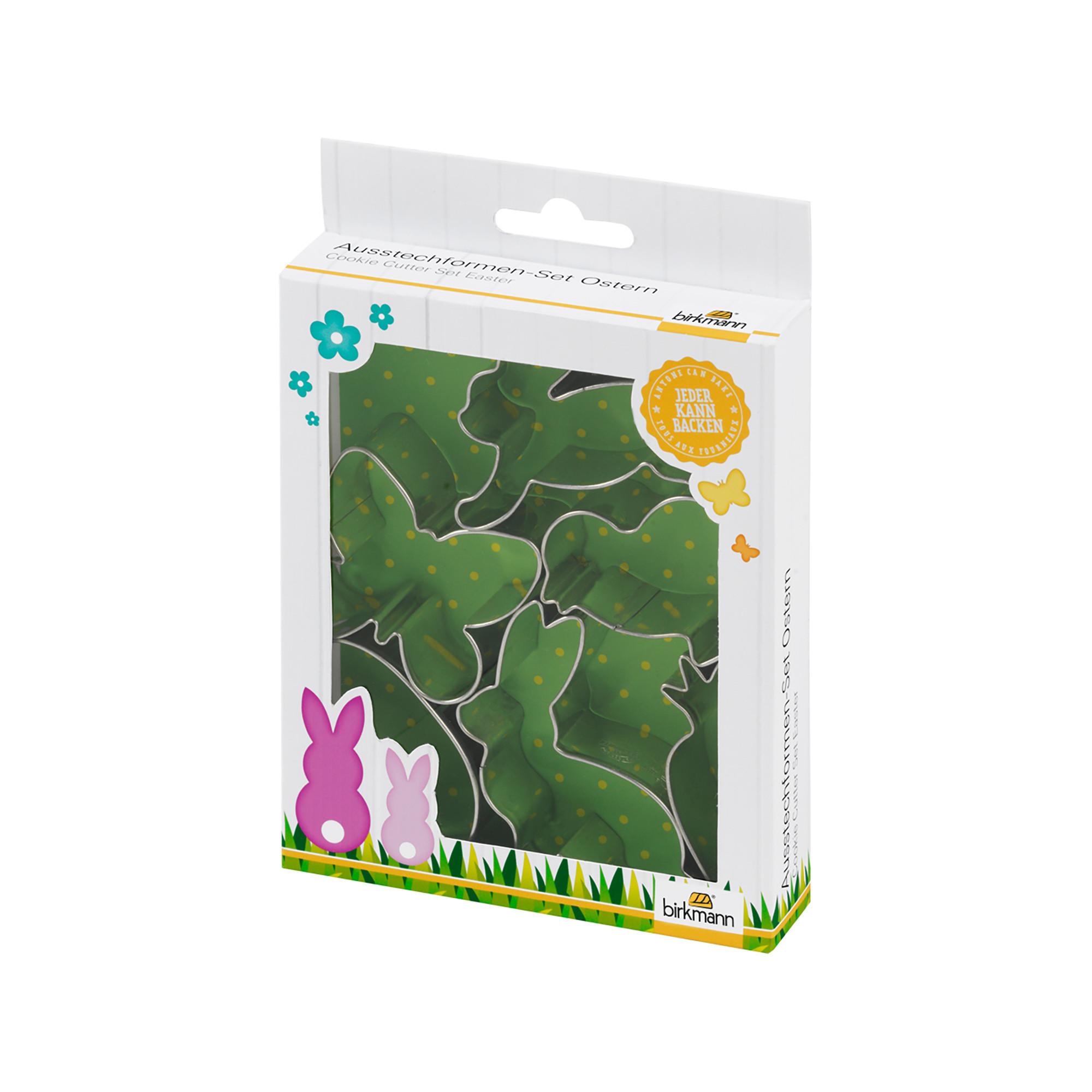 BIRKMANN Set d'emporte-pièces Pâques 