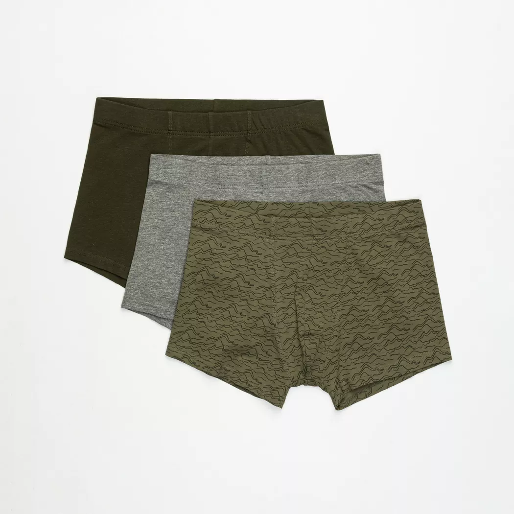 Manor Man - Boxershorts, 3er-Pack, für Herren, Multicolor, Größe L