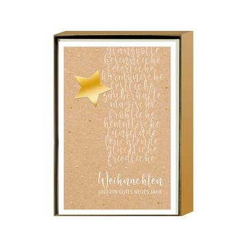 Set de cartes de vœux Noël