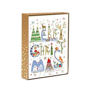 Set de cartes de vœux Noël