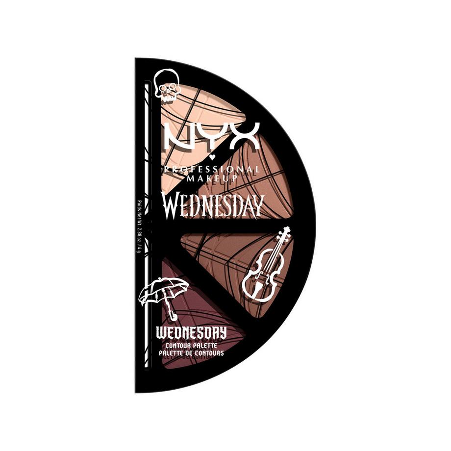 NYX-PROFESSIONAL-MAKEUP  Wednesday Stained Glass Palette Contour 