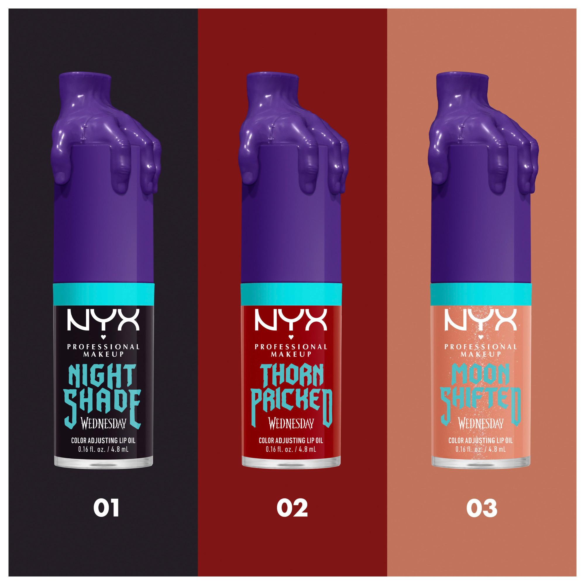 NYX-PROFESSIONAL-MAKEUP  Wednesday Mystery Lip Oil 