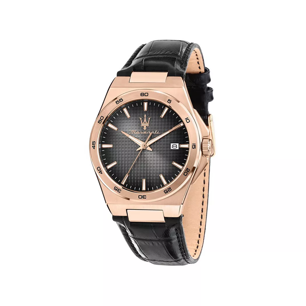 Maserati Velocita Slim Analog Watch Black 42mm