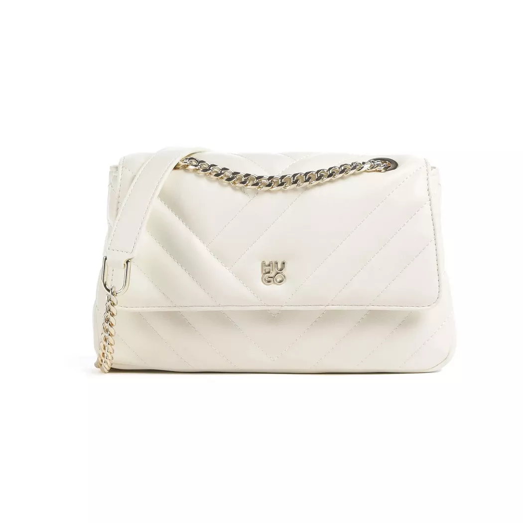 Hugo - Schultertasche, für Damen, Offwhite, Größe ONESIZE