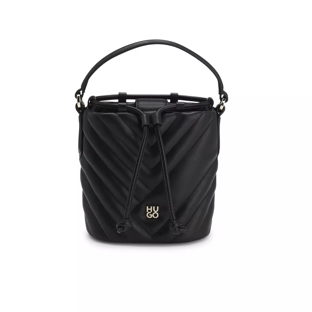 Hugo - Bucket Bag, für Damen, Black, Größe ONESIZE